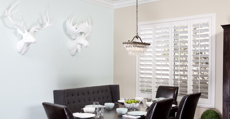 Fort Myers dining room shutters